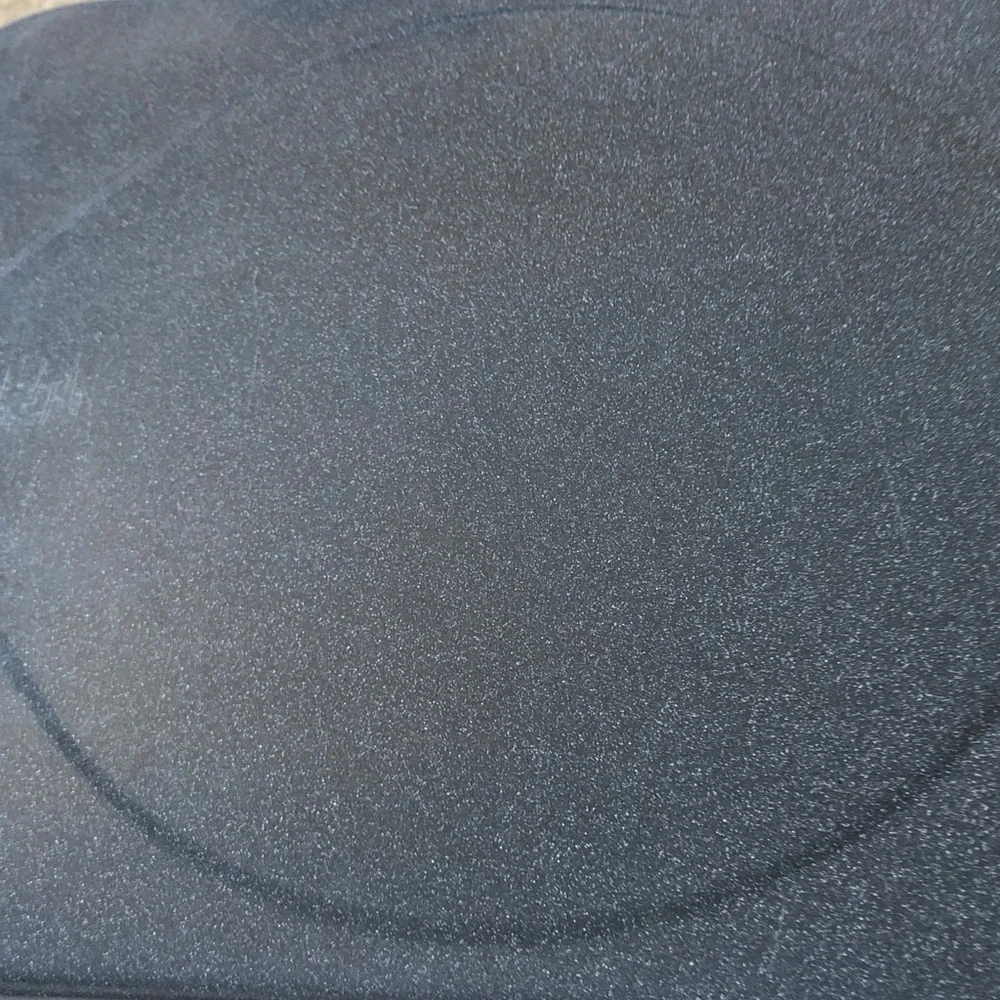 Nonstick Metal Grill/Drip Tray in Metallic Black